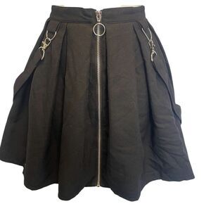 Hot Topic Goth Skirt Bondage Mini Size M